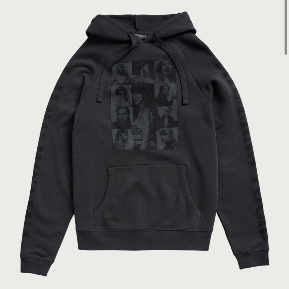 Taylor Swift Eras Tour Black Hoodie
